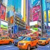 times square Paint by numbers