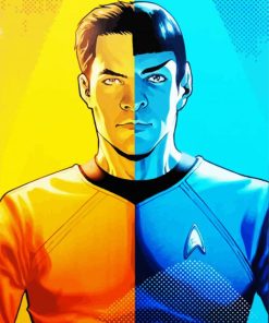 Trek Spock Paint By Number