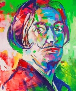 Colorful Salvador Dali Paint By Number