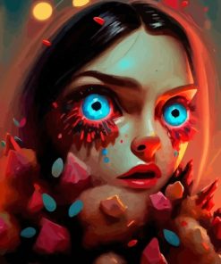 Weird Girl Paint By Number