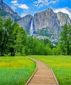 Yosemite National Park Mountains Paint By Numbers
