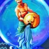 Zodiac Sign Aquarius Paint By Numbers