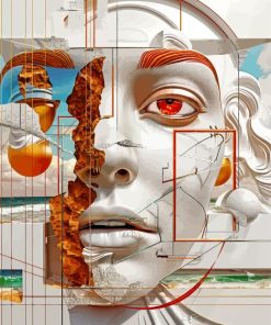 3D Face Paint By Number