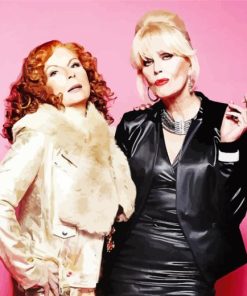 Absolutely Fabulous Characters Paint By Number