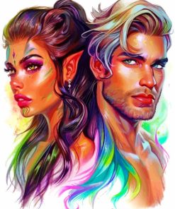 Acotar Elves Paint By Number