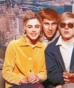 Andy Warhol And Edie Sedgwick Paint By NumbersAndy Warhol And Edie Sedgwick Paint By Number