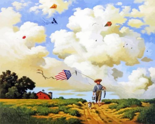 Another Day At The Office  Paint By Number