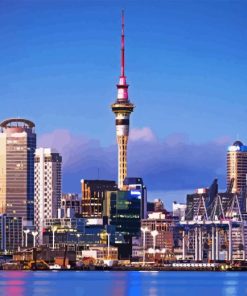 Auckland City NZ Paint By Number