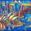 Australia Sydney Harbour Paint By Numbers