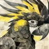Black Cockatoo Bird Paint By Number