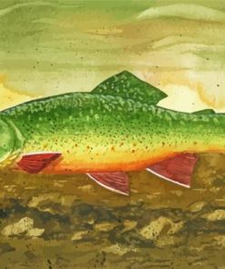 Brook Trout Paint By Numbers