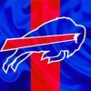 Buffalo Bills American Football Logo Paint By Number