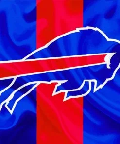 Buffalo Bills American Football Logo Paint By Number