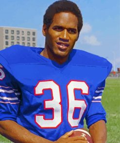 Buffalo Bills O J Simpson Paint By Number