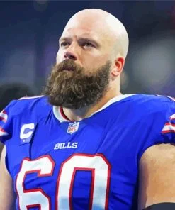 Buffalo Bills Footballer Paint By Number