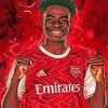Bukayo Saka Art Paint By Number
