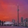 Canada Toronto Skyline Paint By Numbers