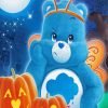 Care Bear Grumpy Halloween Paint By Number