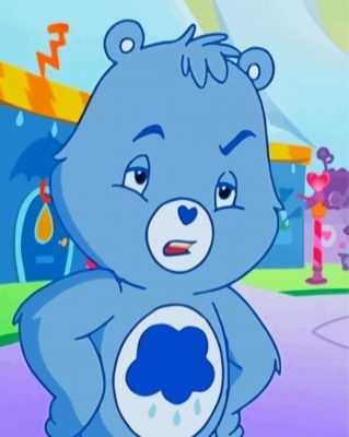 Care Bear Grumpy Paint By Number