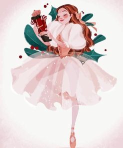 Cartoon Nutcracker Ballet Paint By Numbers