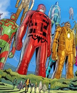 Celestials Animation Paint By Number