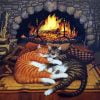 Charles Wysocki All Burned Out Paint By Number