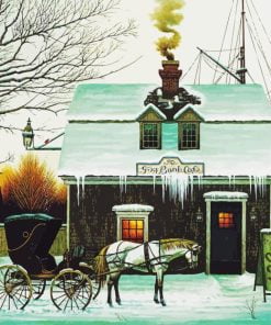 Charles Wysocki Belly Warmers Paint By Number