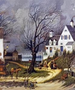 Checking in on the Olde Marthas Vineyard Paint By Number