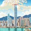 China Hong Kong Poster paint by numbers