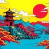 Chinese Scenery Pop Art Paint By Number