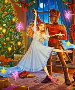 Christmas Nutcracker Ballet Paint By Numbers