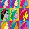 Queen Elizabeth By Warhol Paint By Number