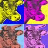 Cows Pop Art Andy Warhol Paint By Number