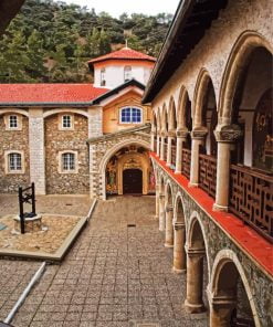 Kykkos Monastery Paint By Number