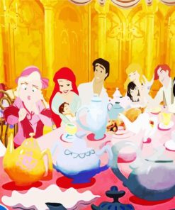 Disney Thanksgiving Celebration paint by number