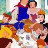 Disney Thanksgiving paint by number