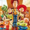 Disney toy story paint by number