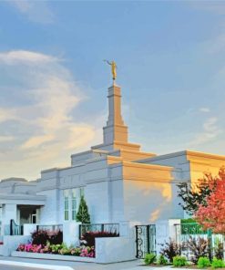 Edmonton Temple Paint By Number