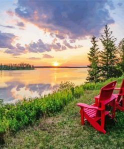 Elk Island National Park Paint By Number