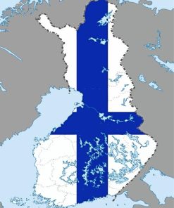 Finland Suomi paint by numbers