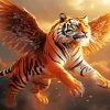 Flying Tiger paint by number
