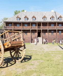 Fort Edmonton Park Paint By Number