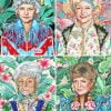 Golden Girls Characters paint by number