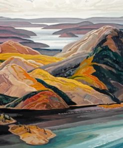 Grace lake group of seven paint by number