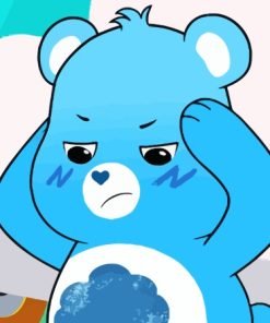 Grumpy Care Bears Paint By Number