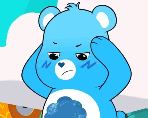 Grumpy Care Bears Paint By Number