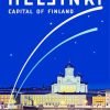Helsinki Finland Poster paint by numbers