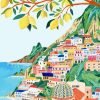 Italy Positano paint by numbers