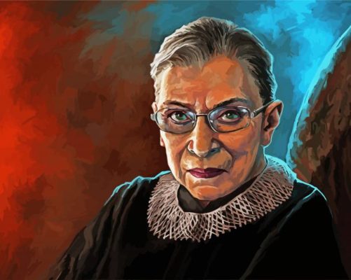 Joan Ruth Bader Ginsburg Paint by numbers