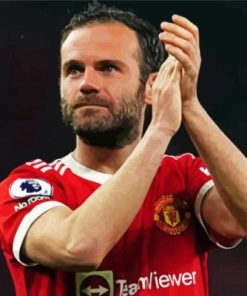 Juan Mata Manchester United Paint By Numbers